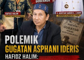 Setelah Melaporkan ke Polda Jaksel, Maka Hafidz Halim Siap Melaporkan Juga ke Polda Kalteng