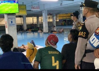 Polres Priok Perkuat Sinergi dengan Masyarakat Melalui Nobar Jaga Jakarta On The Spot Piala Dunia 2026