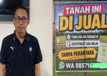 Iktikad Baik H. Ansar Alwi Dibalas Baliho ‘Dijual’: Uang DP Rp100 Juta Amblas, Lahan Malah Dipasarkan Lagi