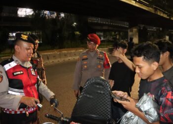 Patroli Dini Hari Polres Metro Jakarta Barat, Wujud Nyata Hadirkan Rasa Aman bagi Masyarakat