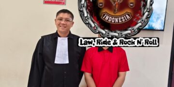 Ketua Bikers Advocate Indonesia Chapter Bogor Raya Dampingi Penanganan Perkara Pidana di Pengadilan Negeri Cibinong