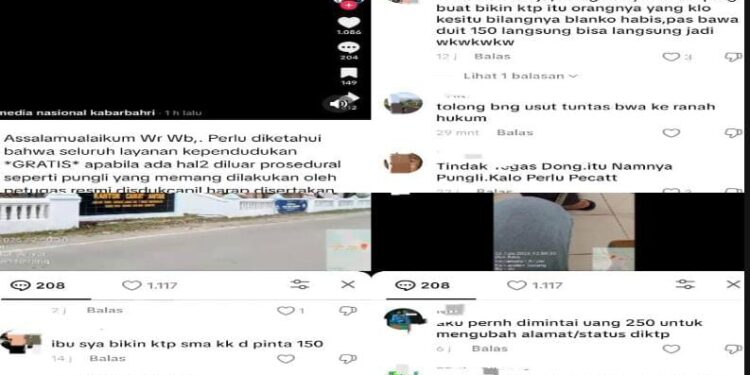 Disdukcapil Kabupaten Serang Bantah Dugaan Pungli di Capil Anyar, Namun Kesaksian Warga di Media Sosial Justru Menguatkan Sorotan
